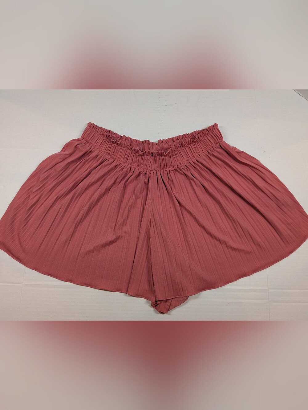 LOFT Pleated‎ Flowy Shorts Women's Pink